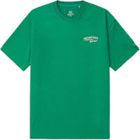 KOLON SPORT Green Oversized Lettering Tee Unisex Crewneck T-Shirt TLTCM24607GRE KOLON SPORT Green Oversized Lettering Tee Unisex Crewneck T-Shirt TLTCM24607GRE