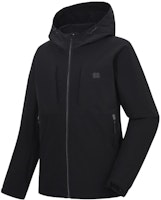 KOLON SPORT HERO Black Softshell Jacket - Windproof, Waterproof, Breathable. JWJJX23021-BLK KOLON SPORT HERO Black Softshell Jacket - Windproof, Waterproof, Breathable. JWJJX23021-BLK