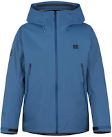 KOLON SPORT HERO Blue Hooded Zip Jacket with Logo JWJGX24001DBU KOLON SPORT HERO Blue Hooded Zip Jacket with Logo JWJGX24001DBU