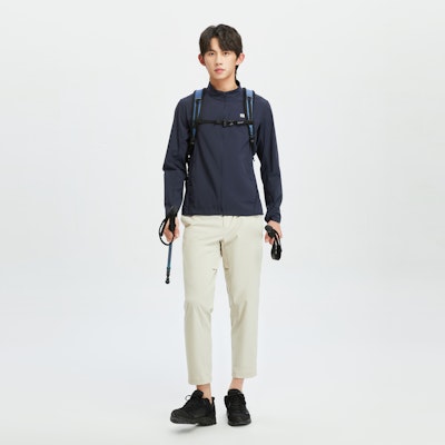 KOLON SPORT HIKE Jaket Luaran Ringan Pelindung UV untuk Aktiviti Luar. LHJK4MN1092024 1