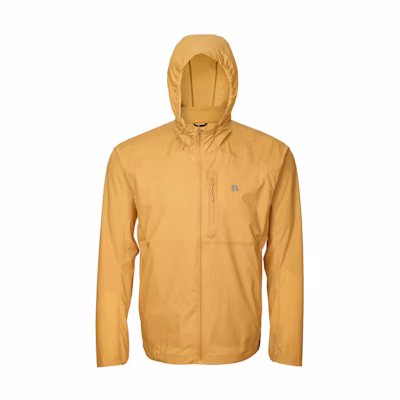 KOLON SPORT HIKE Logo Print Solid Zip-Up Hoodie Multi-Pocket Jacket LHJK4MN249