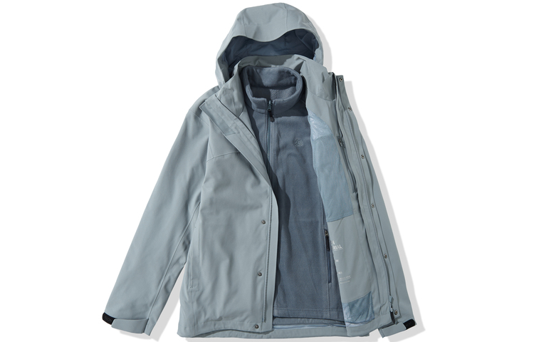 KOLON SPORT HIKING 3-in-1 Waterproof Windproof Jacket Men’s Outdoor Hiking Set LHJK3WNT91 圖 5