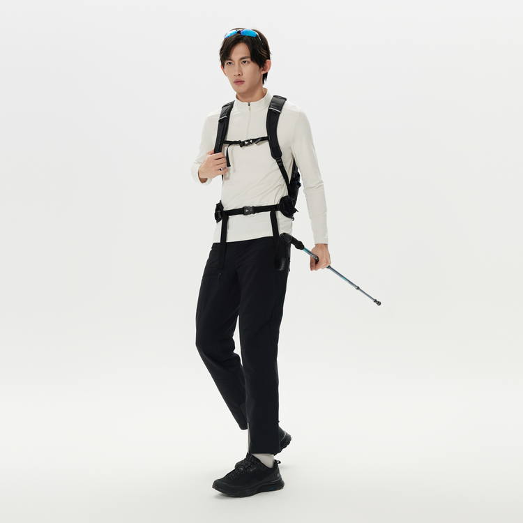 Sizing KOLON SPORT 快乾半拉鍊長袖戶外登山衫 LHZT4AN109