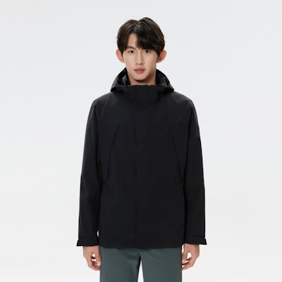 코오롱스포츠 방수 방풍 로고 디자인 초경량 하이킹 자켓 LHJK4WNT15 4