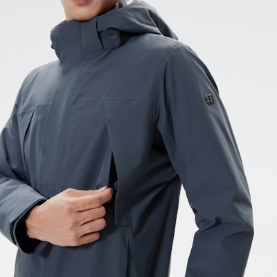 코오롱스포츠 방수 방풍 로고 디자인 초경량 하이킹 자켓 LHJK4WNT15 12