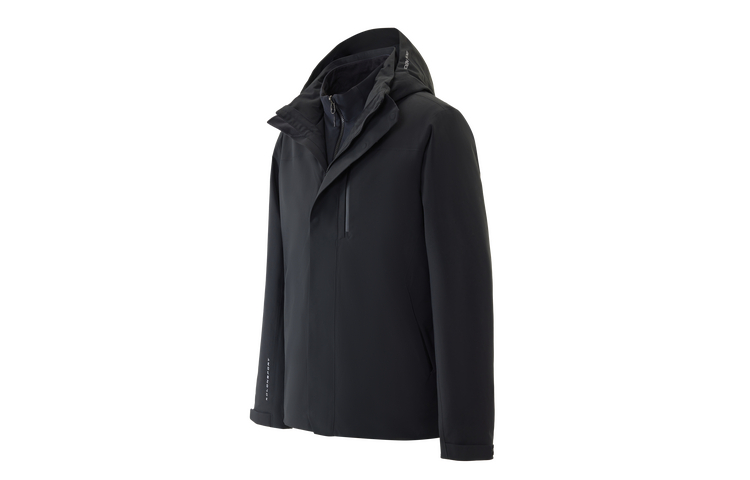 KOLON SPORT Hiking Waterproof Windproof 3-in-1 Softshell Jacket LHJK5WNT17