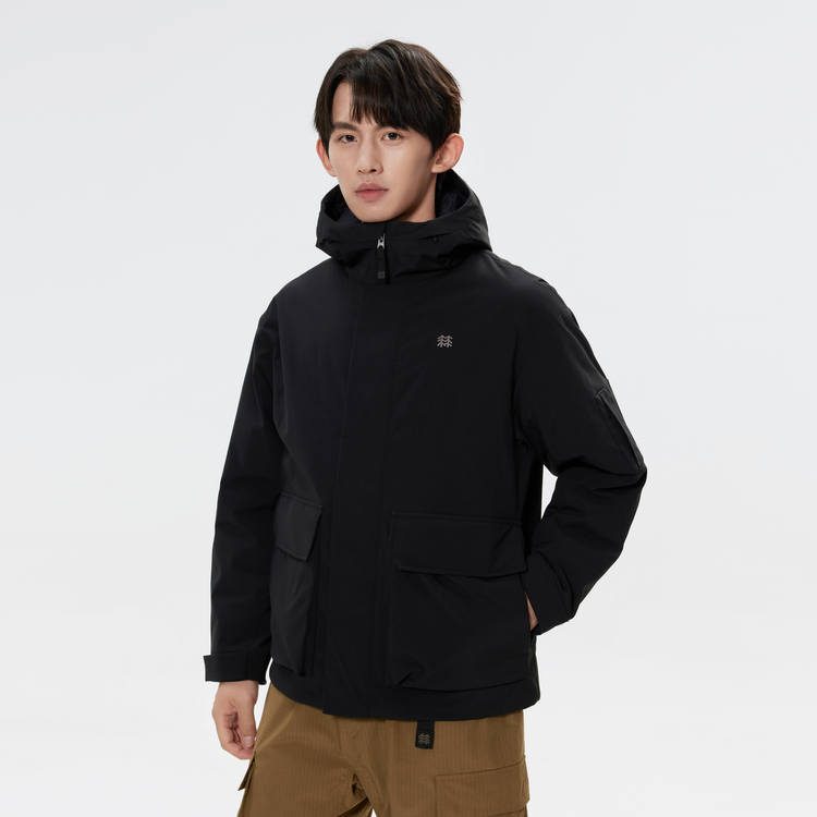 Shop KOLON SPORT 防水防風 多ポケット フード付き アウトドアジャケット ユニセックス LUPJ4WTT09