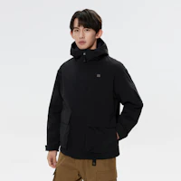 Shop KOLON SPORT 防水防風多口袋連帽外套 男女款 登山夹克 LUPJ4WTT09