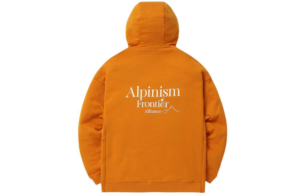 Cheap KOLON SPORT 男女連帽衫 後背字母印花設計 休閒套頭款 TLTBS24411