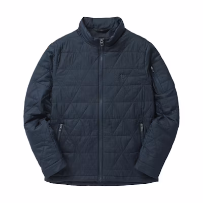 KOLON SPORT Keeperflight Quilted Padded Stand Collar Zip Work Jacket - Men TLJJS24401
