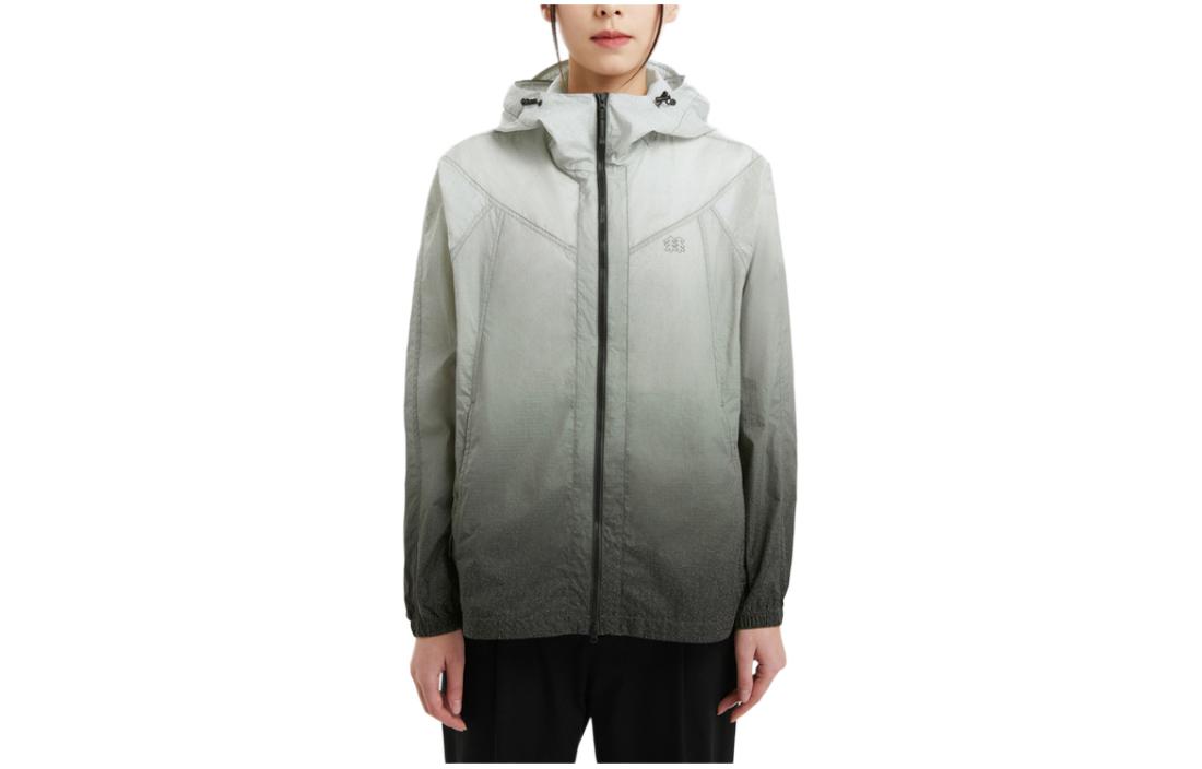 KOLON SPORT Lifestyle Gradient Hooded Lightweight Zip Jacket Unisex LKJK3MTK14