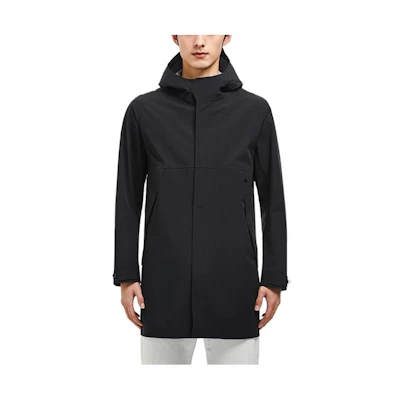 KOLON SPORT Lifestyle Waterproof Windbreaker Jacket Black - Outdoor Wear LHJK2MT533V