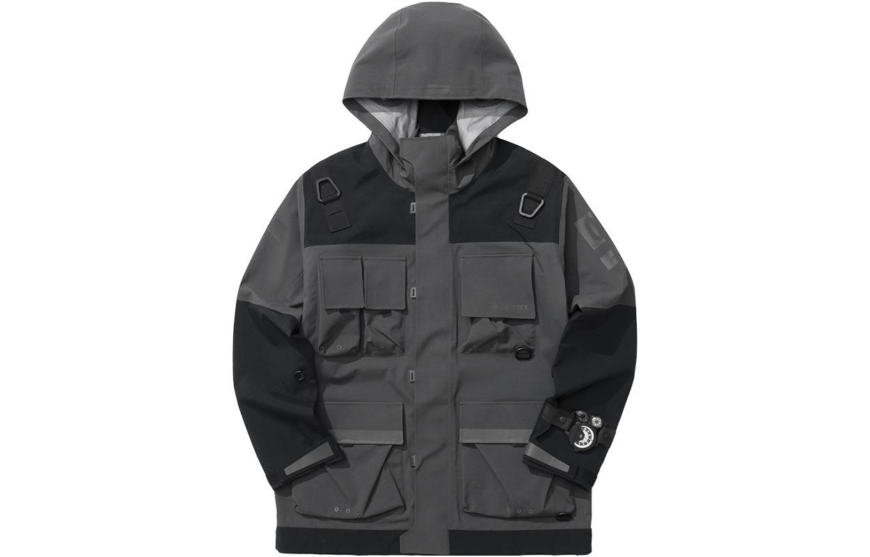 Kolon Sport LIFETECH Black GORE-TEX PRO Waterproof Windproof Jacket LHGJ2AEK53