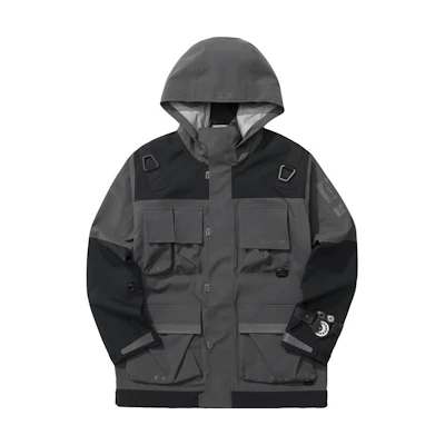 Kolon Sport LIFETECH Black GORE-TEX PRO Waterproof Windproof Jacket LHGJ2AEK53