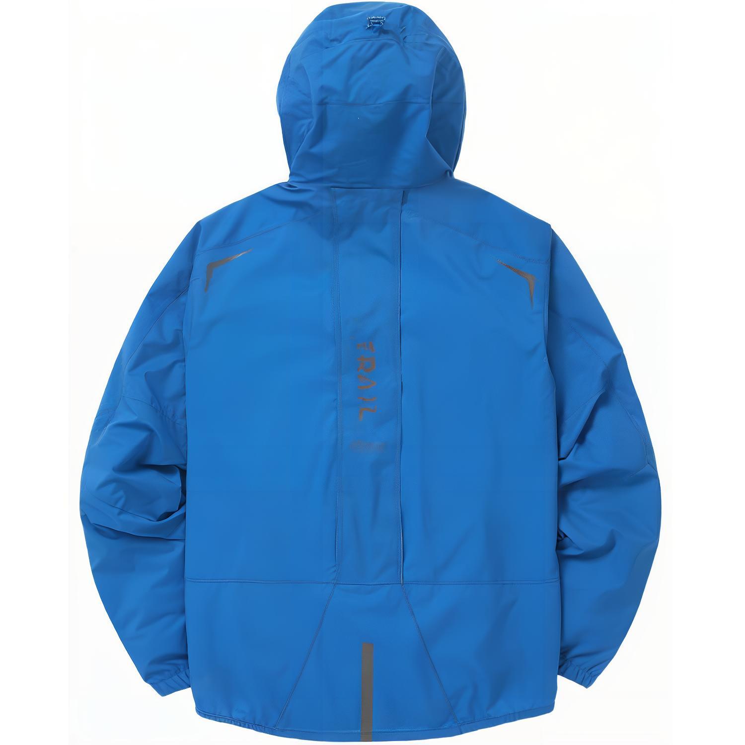 Lookbook 可隆户外轻便连帽印花修身夹克 蓝色 TLJJX24715