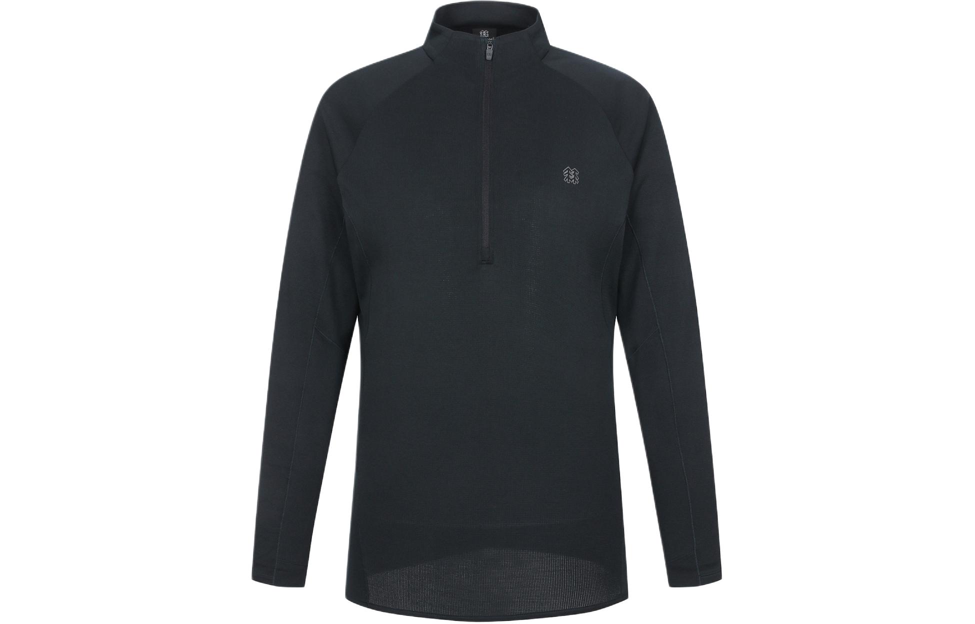 KOLON SPORT Logo Print Pullover Jacket Black Mens JWTBX24051-BLK