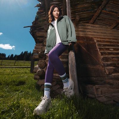 KOLON SPORT OBLI-K Jaket Hiking Tahan Air & Angin, Unisex LUJK4AT534 3