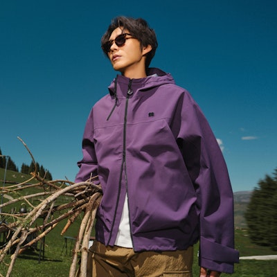 KOLON SPORT OBLI-K Jaket Hiking Tahan Air & Angin, Unisex LUJK4AT534 11