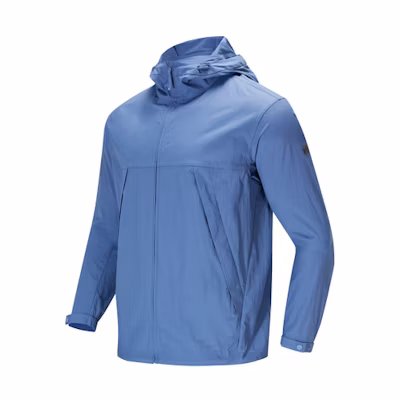 KOLON SPORT OFF CAMP Lightweight Travel Windbreaker Water-Resistant Jacket Men LHJK4MT533