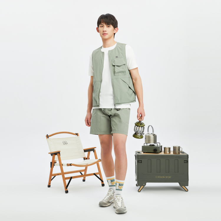 KOLON SPORT ON CAMP  Water-Resistant Camping Vest LUVT4MT734 圖 12