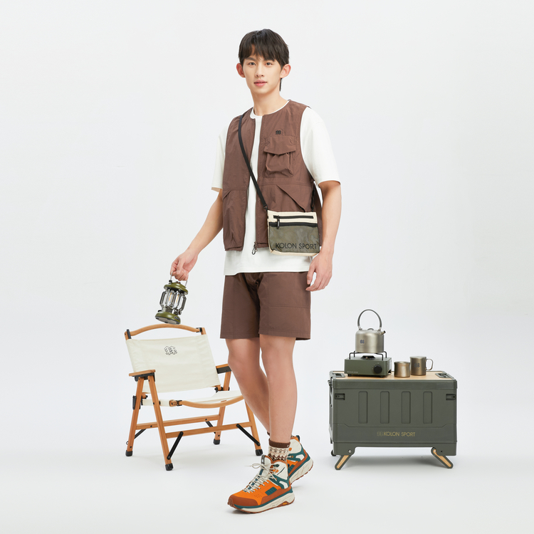 KOLON SPORT ON CAMP  Water-Resistant Camping Vest LUVT4MT734 圖 6
