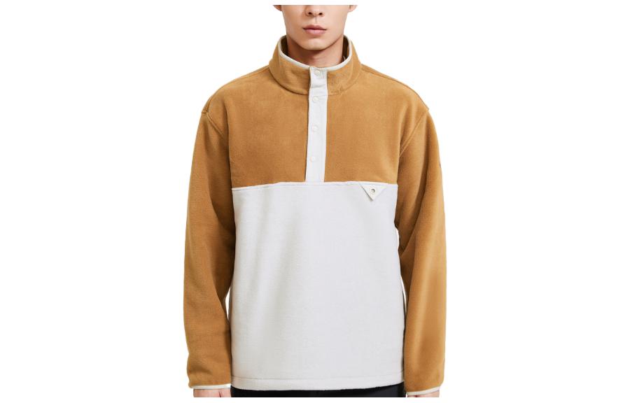 KOLON SPORT Outdoor Camping Fleece Jacket with Stand Collar LHFJ2WT637