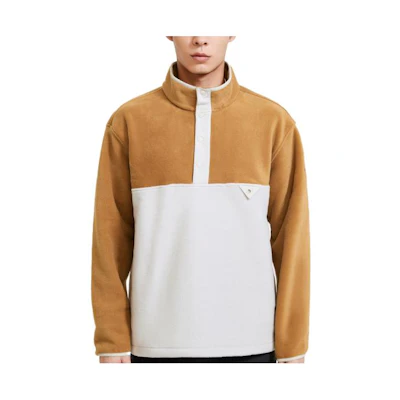 KOLON SPORT Outdoor Camping Fleece Jacket with Stand Collar LHFJ2WT637