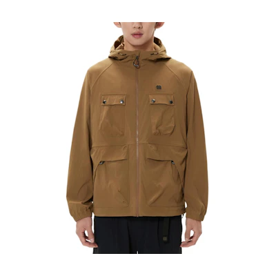 KOLON SPORT Outdoor Multi-Pocket Water-Repellent Workwear Jacket Unisex. LUJK4AT518