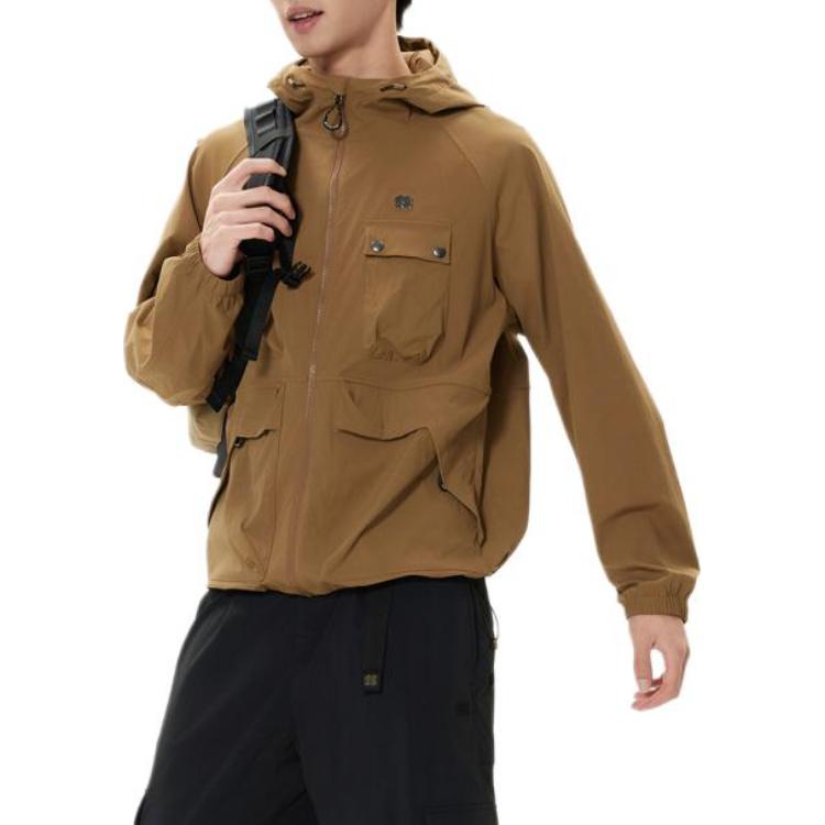 Lookbook KOLON SPORT アウトドア ユニセックス 防水多機能ポケットワークジャケット LUJK4AT518