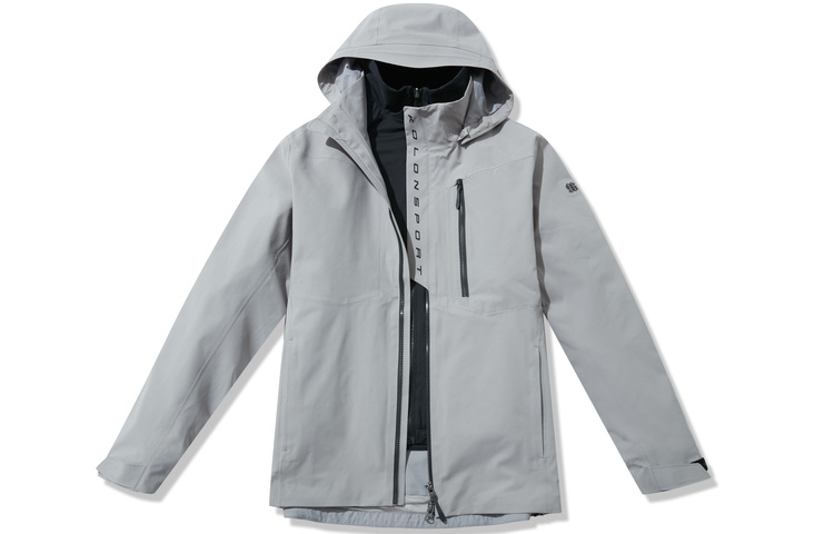 KOLON SPORT Performance 3-in-1 Waterproof Windproof Jacket Set LHJK3WNT01