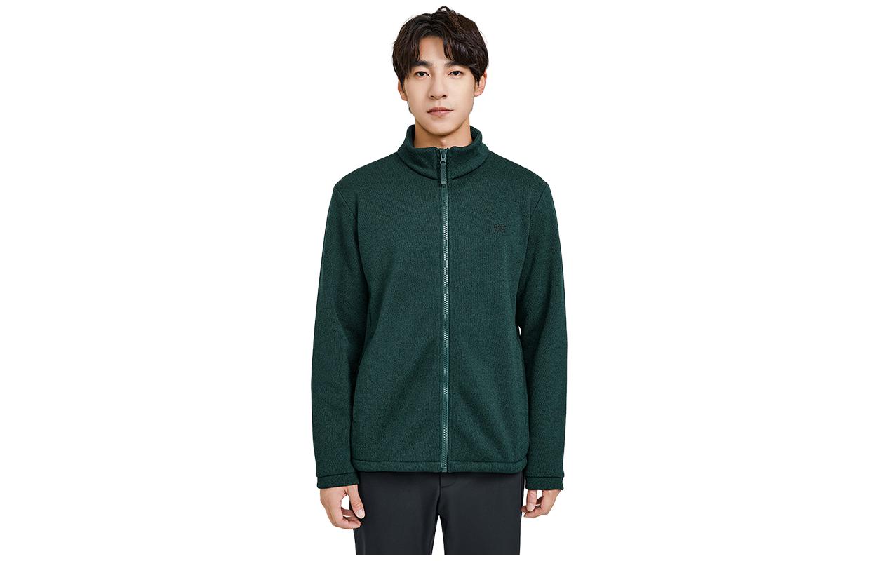 KOLON SPORT Performance Fleece Stand Collar Outdoor Jacket LHFJ2WNK29