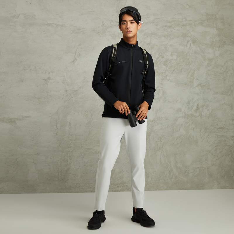 Shop 可隆运动性能型立领保暖弹力针织夹克 LHJK3AN141