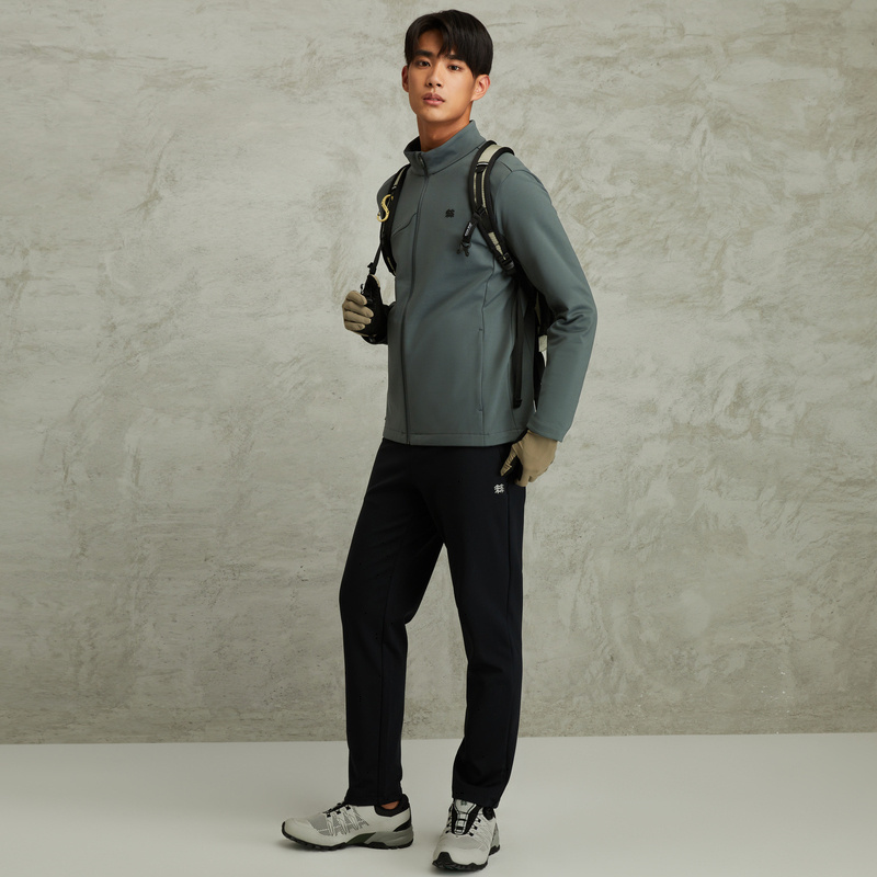 Cheap 可隆运动性能型立领保暖弹力针织夹克 LHJK3AN141