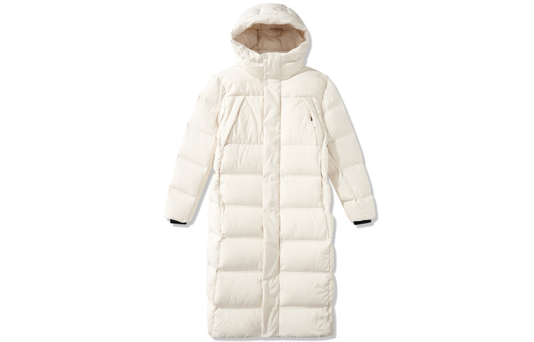 KOLON SPORT PERFORMANCE Windproof Reflective Long Down Jacket Unisex LUDJ3WNT03