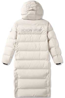 코오롱스포츠 퍼포먼스 방풍 반사 롱다운 자켓 유니섹스 LUDJ3WNT03 3