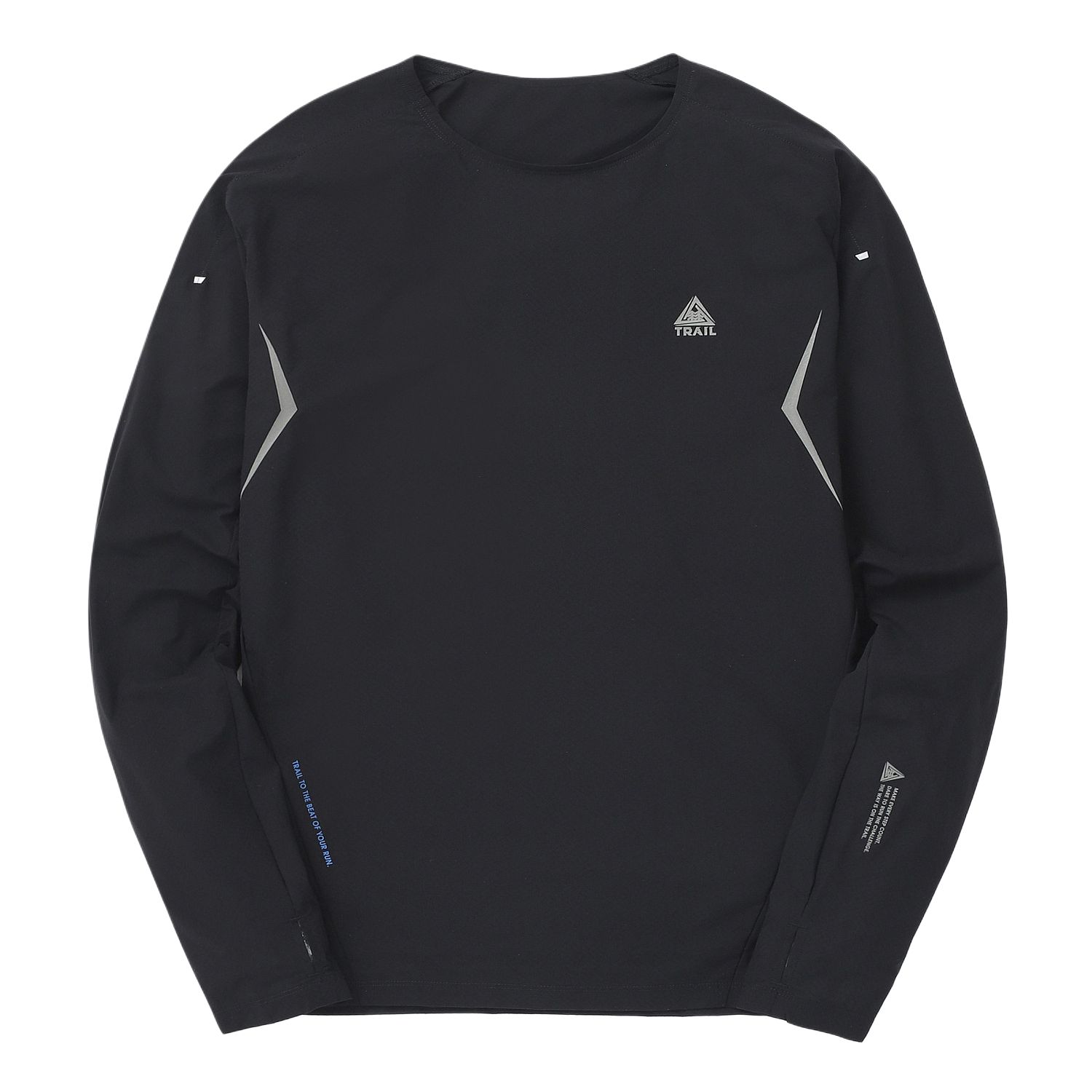 KOLON SPORT Slim Fit Crewneck Long-Sleeve Logo Sweatshirt TLTBX24721