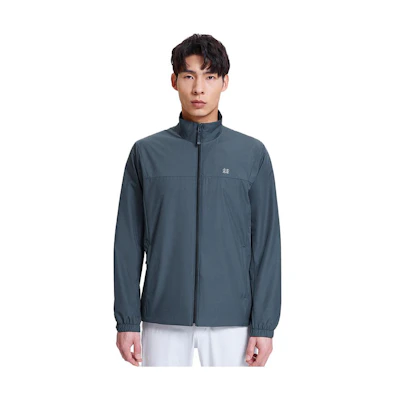 KOLON SPORT Solid Color Casual Woven Stand Collar Jacket LHJK2MNK87