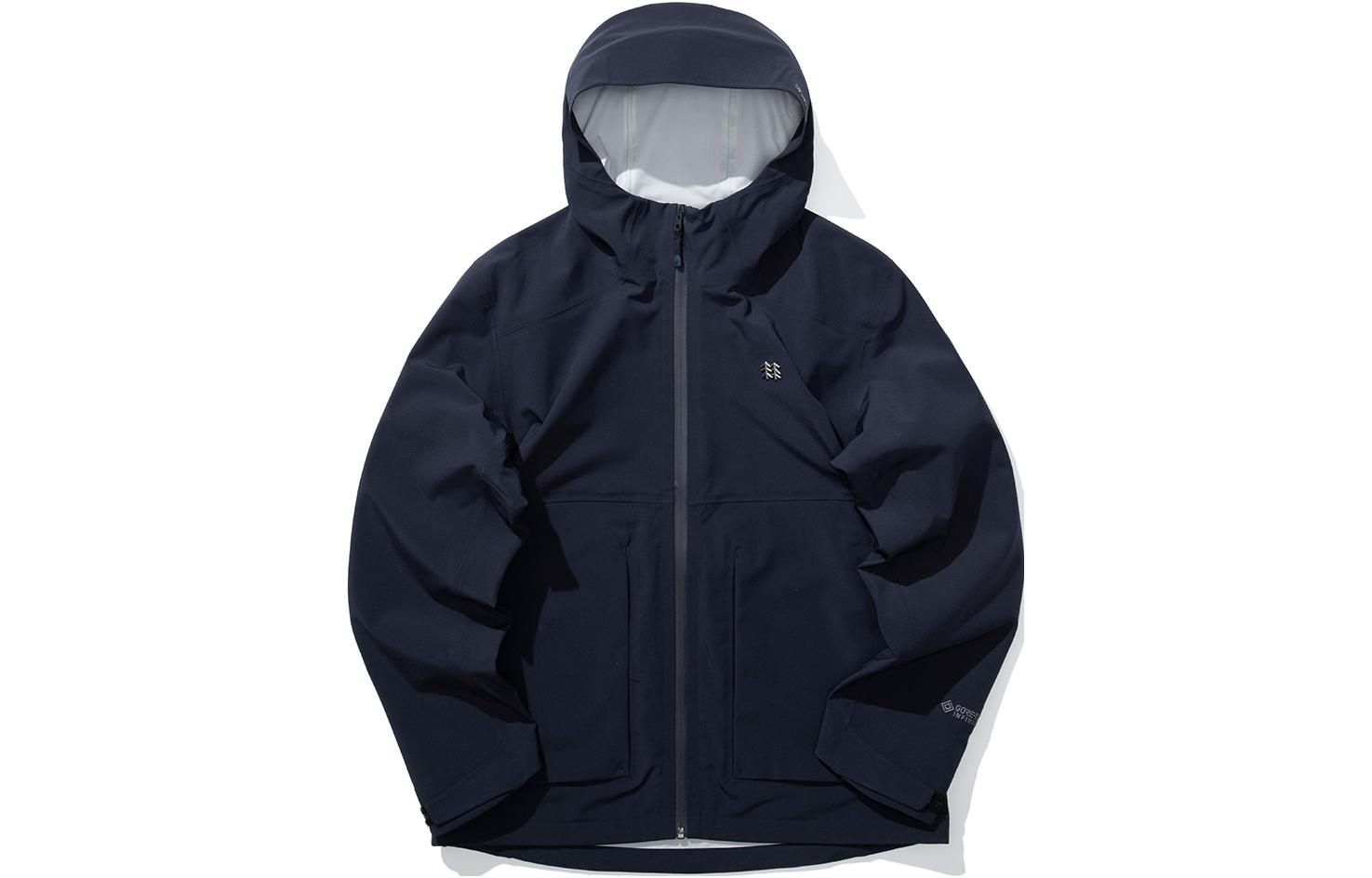 KOLON SPORT Solid Color Hooded Zip-Up Casual Jacket LHWJ2SN111V