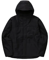 Order KOLON SPORT 單色連帽拉鏈外套 - 黑色 TLJJM24521
