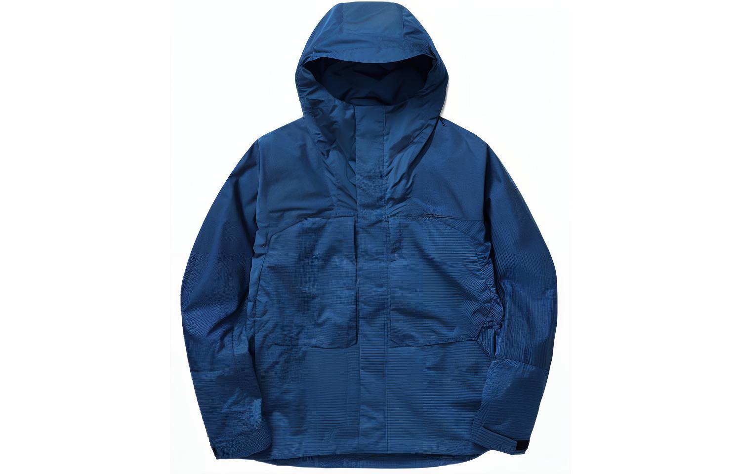 Shop KOLON SPORT 單色連帽拉鏈外套 - 黑色 TLJJM24521