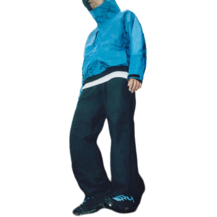 Details for KOLON SPORT 單色連帽拉鏈外套 - 黑色 TLJJM24521