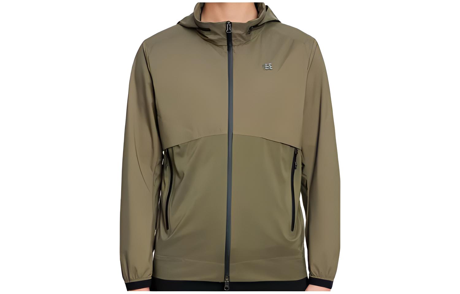 KOLON SPORT Solid Color Windproof Casual Jacket LHJK1MN151V