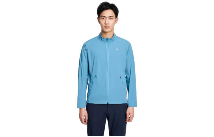 KOLON SPORT Solid Color Zip-Up Jacket LHJK1MN117V