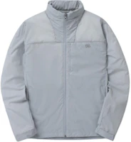 KOLON SPORT Solid Color Zip-Up Jacket Light Gray JWJJM24251LGY KOLON SPORT Solid Color Zip-Up Jacket Light Gray JWJJM24251LGY
