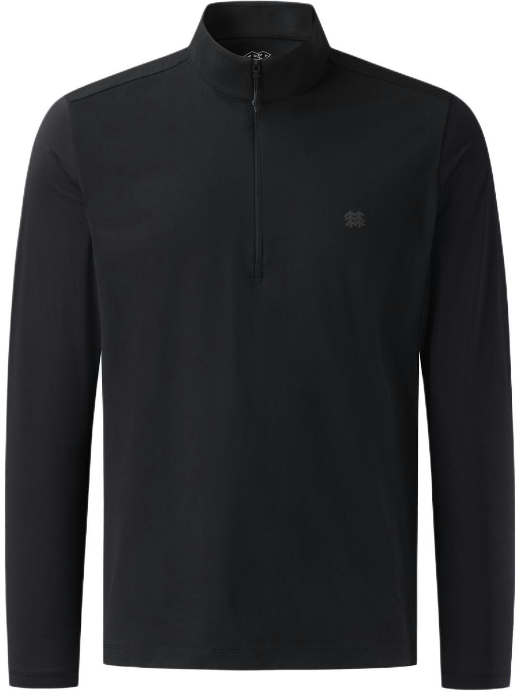 kolon-sport-solid-logo-half-zip-lightweight-long-sleeve-t-shirt-jwtbm-25271