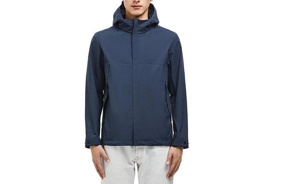 Kolon Sport Solid Water-Repellent Windproof Softshell Hooded Jacket LHWJ2MT531V