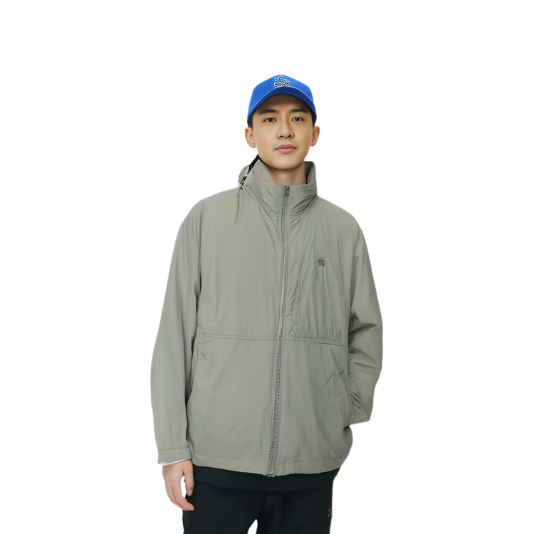 Cheap KOLON SPORT SS24 立體Logo輕量防風連帽外套 TLJJM24501
