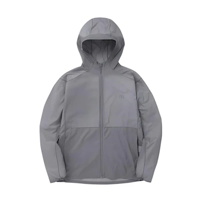 KOLON SPORT SS24 Lightweight Stretch Outdoor Hoodie Jacket for Men JWJJM24271