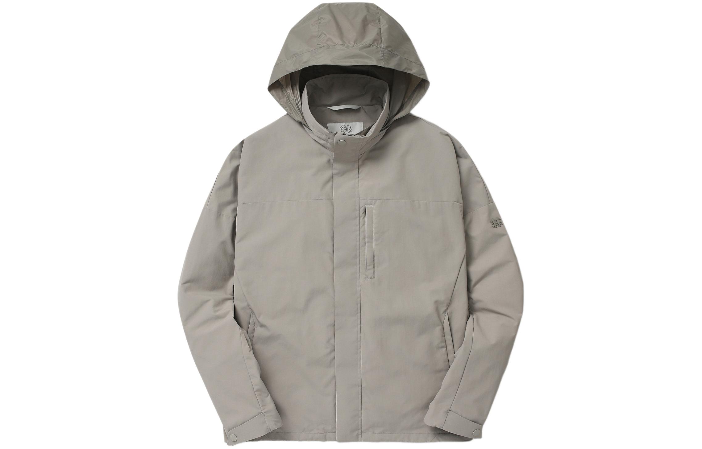 KOLON SPORT SS24 Windproof Waterproof Multi-Pocket Hoodie Jacket TLJJS24451