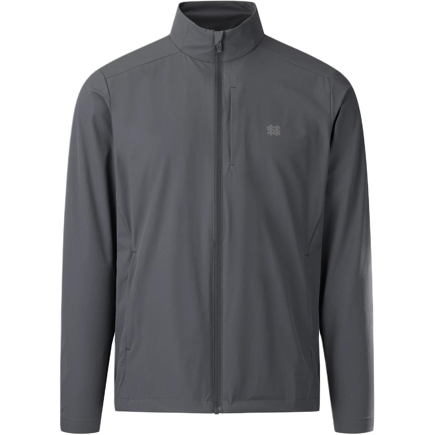 Kolon Sport SS26  Windproof Waterproof Logo Zip Jacket - Solid Color Urban Style JWJJM26321